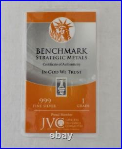 100 BARS 1/15GRAM. 999 FINE PURE SILVER BAR 100 PACK PURE SILVER BULLION B9a