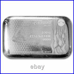 100 Gram Silver BankNote CoinBar Pressburg. 9999 Fine Silver