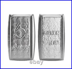 100 LOT Silver Bars 32 grams Pure 999 Fine Solid 5GN Bullion Precious Metal Shot