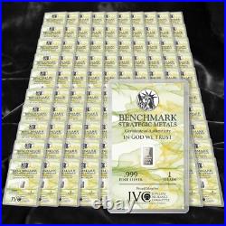 100 PACK OF SILVER BARS WOW 100 1 Grain. 999 FINE PURE SILVER BARS F30
