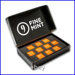 100 gram Cast-Poured Silver Bar 9Fine Mint