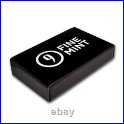 100 gram Cast-Poured Silver Bar 9Fine Mint