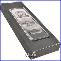 100 oz Germania Mint Silver Bar 9999 Fine