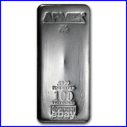 100 oz Silver Bar Random Brand Secondary Market 999 Fine