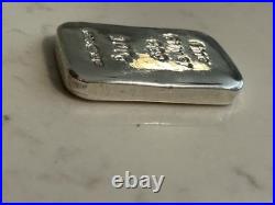 100g 999 Fine Silver bullion Bar made by APO genuine full hallmark 999