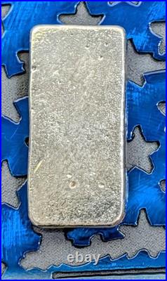 100g Scottsdale Mint Poured Silver Bar. 999 Fine Silver Bullion 3.215 oz