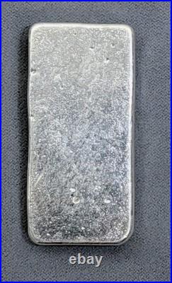 100g Scottsdale Mint Poured Silver Bar. 999 Fine Silver Bullion 3.215 oz