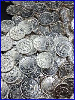 (100x) Pure. 999 Fine Silver Rounds Premium New Bullion Estate Lot Designs