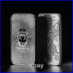 10X Vortex Bar 1 oz. 9999 FINE SILVER BAR Scottsdale Mint Silver IN STOCK