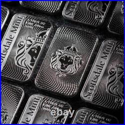 10X Vortex Bar 1 oz. 9999 FINE SILVER BAR Scottsdale Mint Silver IN STOCK