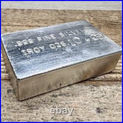 10.09 Troy Ounce. 999 Fine Silver Eastern Precious Metals Bar, Odd Weight