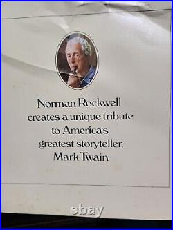 10.925 Fine Silver Bars Norman Rockwells Favorate Moments from Mark Twain