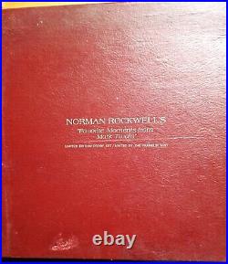 10.925 Fine Silver Bars Norman Rockwells Favorate Moments from Mark Twain