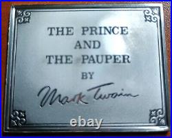 10.925 Fine Silver Bars Norman Rockwells Favorate Moments from Mark Twain