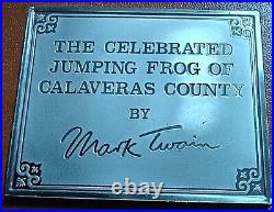 10.925 Fine Silver Bars Norman Rockwells Favorate Moments from Mark Twain