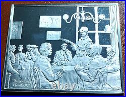 10.925 Fine Silver Bars Norman Rockwells Favorate Moments from Mark Twain