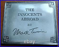 10.925 Fine Silver Bars Norman Rockwells Favorate Moments from Mark Twain