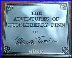 10.925 Fine Silver Bars Norman Rockwells Favorate Moments from Mark Twain