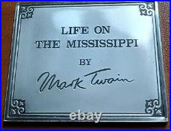 10.925 Fine Silver Bars Norman Rockwells Favorate Moments from Mark Twain