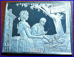 10.925 Fine Silver Bars Norman Rockwells Favorate Moments from Mark Twain