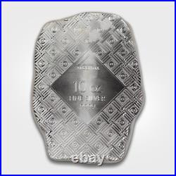 10 Ounce. 9999 Fine Silver Bar Argentia GODDESS MARA UHR, Brilliant Finish