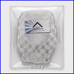 10 Ounce. 9999 Fine Silver Bar Argentia GODDESS MARA UHR, Brilliant Finish