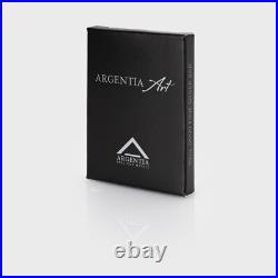10 Ounce. 9999 Fine Silver Bar Argentia GODDESS MARA UHR, Brilliant Finish