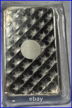 10 Oz. 999 Fine Silver Bar, Sunshine Minting, Eagle, New, Sealed In Plastic 10 Oz. 999 Fine Silver Bar, Sunshine Minting, Eagle, New, Sealed In Plastic