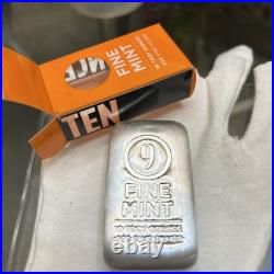 10 Oz Silver Bar 9Fine Mint. Solid Silver Compact Bar 10 Oz Silver Bar 9Fine Mint. Solid Silver Compact Bar