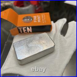 10 Oz Silver Bar 9Fine Mint. Solid Silver Compact Bar 10 Oz Silver Bar 9Fine Mint. Solid Silver Compact Bar