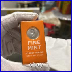 10 Oz Silver Bar 9Fine Mint. Solid Silver Compact Bar 10 Oz Silver Bar 9Fine Mint. Solid Silver Compact Bar
