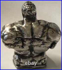 10 Ozt MK BarZ The Hulk 2 Part Cast Hand Poured. 999 Fine Silver