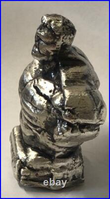 10 Ozt MK BarZ The Hulk 2 Part Cast Hand Poured. 999 Fine Silver