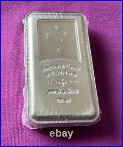 10 ounce Southern Cross bullion Bar Fine Silver Sealed