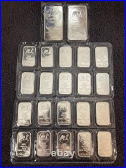 10 oz & 1 oz. 999 Fine Silver Bars Bullion Silvertowne FORTY OUNCES TROY 10 oz & 1 oz. 999 Fine Silver Bars Bullion Silvertowne FORTY OUNCES TROY