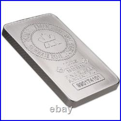 10 oz. 9999 Fine Silver Bar Royal Canadian Mint