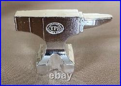 10 oz 999 Fine Silver Bar Yeager's Poured Silver YPS Anvil