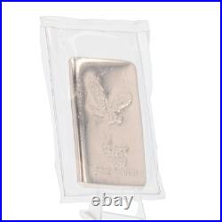 10 oz. 999 Fine Silver Eagle Bullion Cast Bar United States Sealed in Plastic