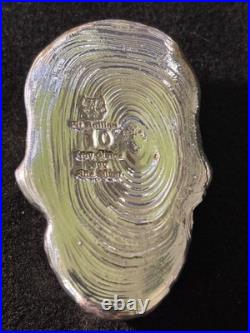 10 oz. 999 Fine Silver Skull Pit Bullion