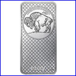 10-oz Buffalo. 999 Fine Silver Bar Sealed