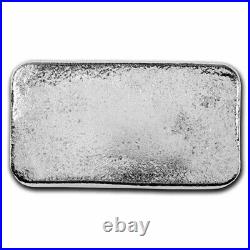 10 oz CAST POURED Silver Bar APMEX. 999 Fine Silver