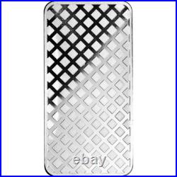 10 oz. Highland Mint Silver Bar Morgan Dollar Design. 999+ Fine