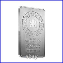10 oz RCM Silver Bar. 9999 Fine Silver Royal Canadian Mint
