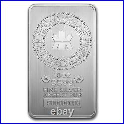 10 oz Royal Canadian Mint (RCM). 9999 Fine Silver Bar Sealed In Stock 10 oz Royal Canadian Mint (RCM). 9999 Fine Silver Bar Sealed In Stock