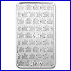 10 oz Royal Canadian Mint (RCM). 9999 Fine Silver Bar Sealed In Stock 10 oz Royal Canadian Mint (RCM). 9999 Fine Silver Bar Sealed In Stock