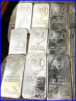 10 oz. SilverTowne Silver Bar. 999 Fine. LOWERED PRICE