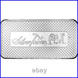 10 oz. SilverTowne Silver Bar Trademark Prospector Design 999 Fine 10 oz. SilverTowne Silver Bar Trademark Prospector Design 999 Fine