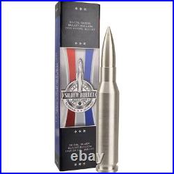 10 oz Silver. 50 Caliber Bullet. 999 Fine