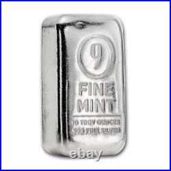 10 oz Silver Bar 9Fine Mint