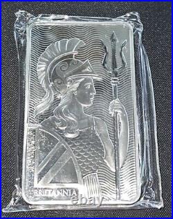 10 oz Silver Bar Royal Mint Britannia. 999 Fine in Mint Sealed Plastic